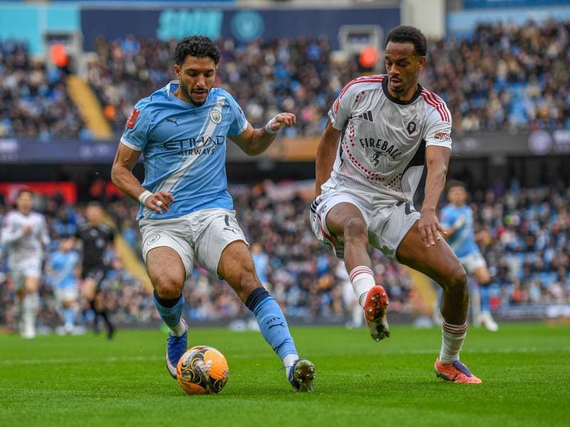 Football. Emirates FA Cup. Manchester City - Salford City. 14.02.2026