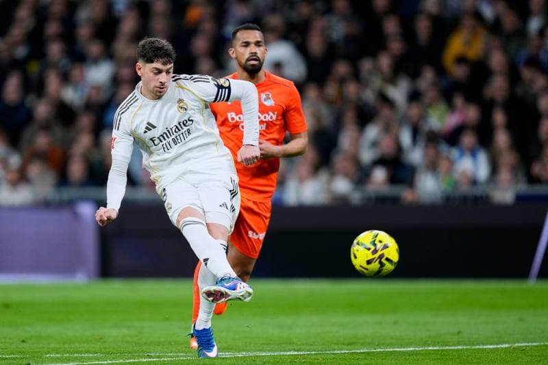 Football. La Liga. Real Madrid - Real Sociedad. 14.02.2026