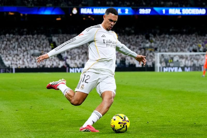 Football. La Liga. Real Madrid - Real Sociedad. 14.02.2026