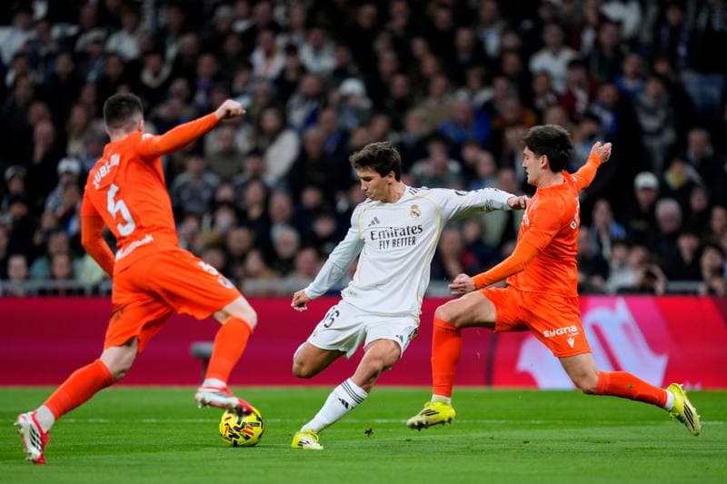Football. La Liga. Real Madrid - Real Sociedad. 14.02.2026