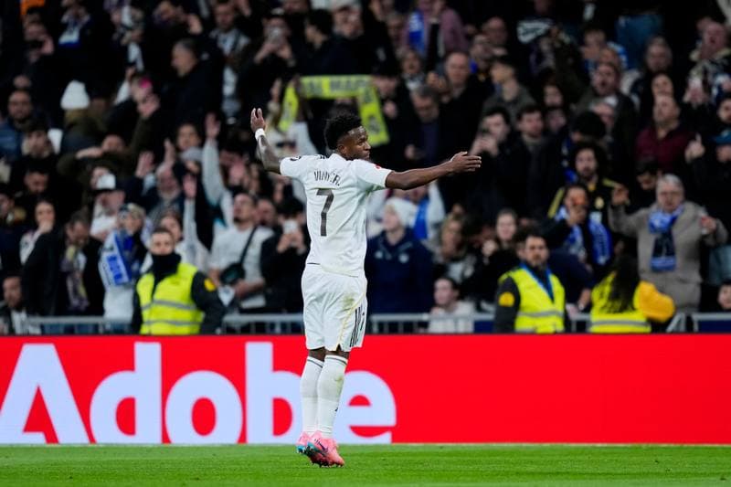 Football. La Liga. Real Madrid - Real Sociedad. 14.02.2026
