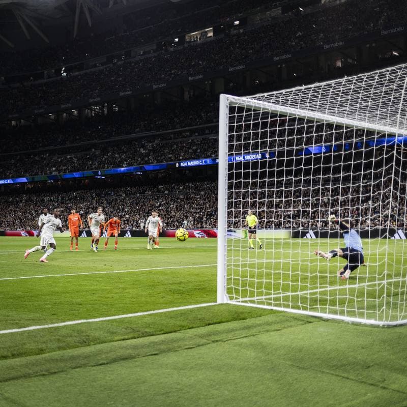 Football. LaLiga. Real Madrid - Real Sociedad. 14.02.2026