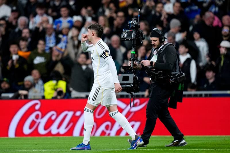 Football. La Liga. Real Madrid - Real Sociedad. 14.02.2026