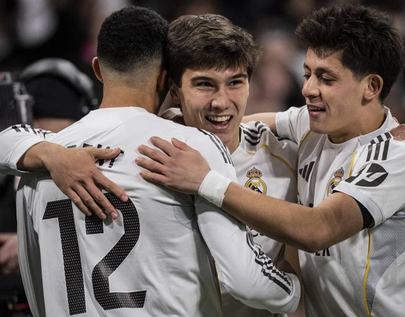 Football. LaLiga. Real Madrid - Real Sociedad. 14.02.2026