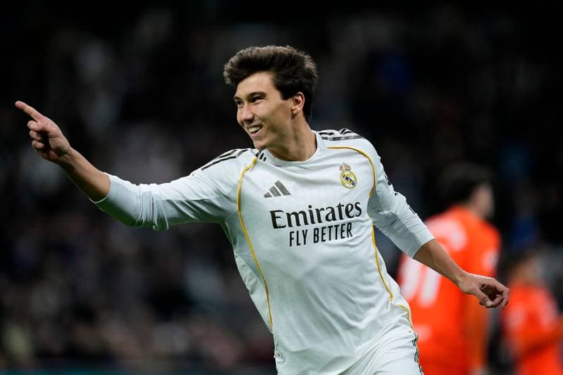 Football. La Liga. Real Madrid - Real Sociedad. 14.02.2026