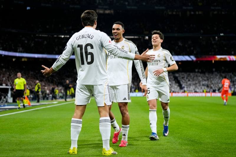 Football. La Liga. Real Madrid - Real Sociedad. 14.02.2026
