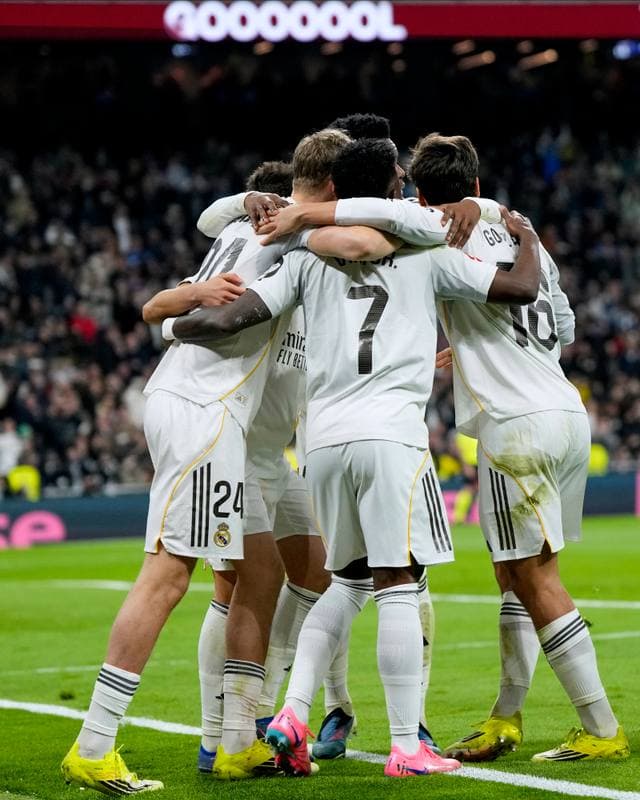 Football. La Liga. Real Madrid - Real Sociedad. 14.02.2026