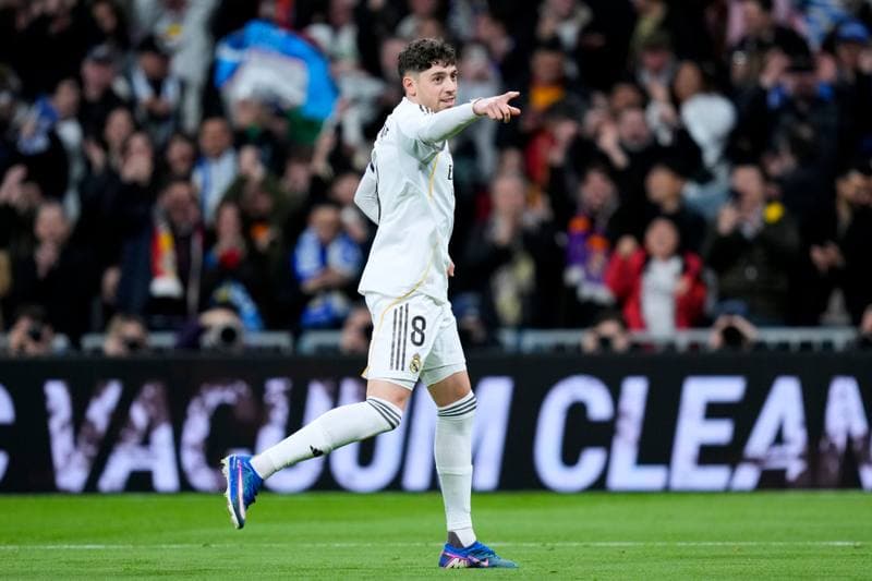 Football. La Liga. Real Madrid - Real Sociedad. 14.02.2026