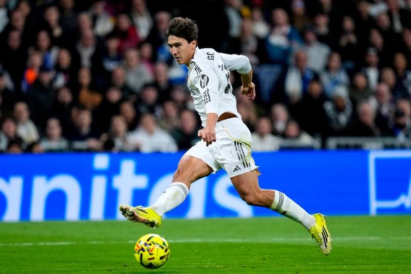 Football. La Liga. Real Madrid - Real Sociedad. 14.02.2026