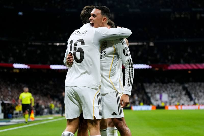 Football. La Liga. Real Madrid - Real Sociedad. 14.02.2026