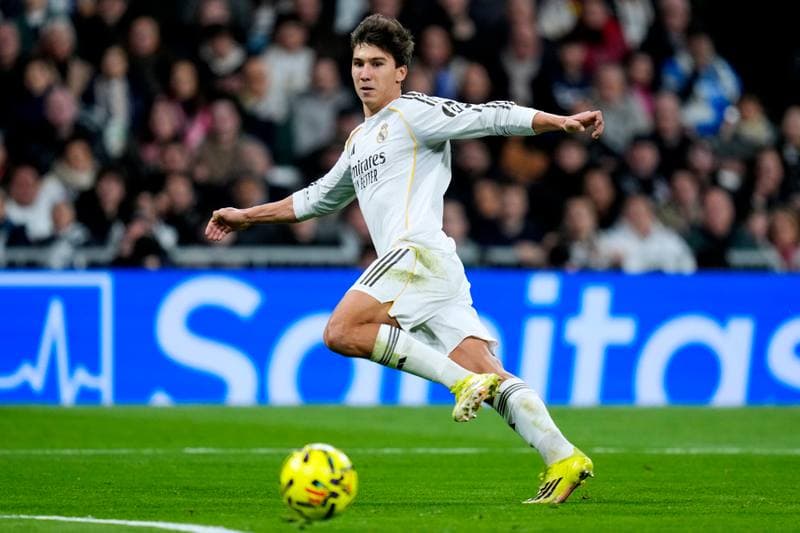 Football. La Liga. Real Madrid - Real Sociedad. 14.02.2026