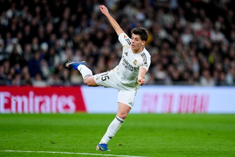 Football. La Liga. Real Madrid - Real Sociedad. 14.02.2026