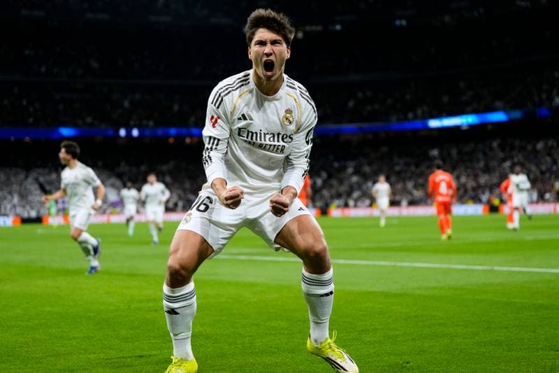 Football. La Liga. Real Madrid - Real Sociedad. 14.02.2026