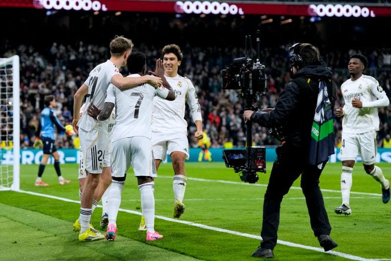 Football. La Liga. Real Madrid - Real Sociedad. 14.02.2026