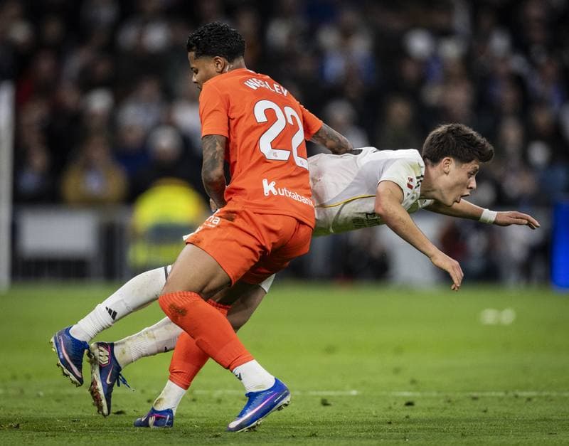 Football. LaLiga. Real Madrid - Real Sociedad. 14.02.2026