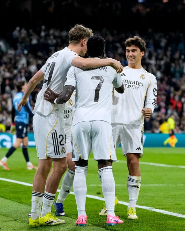 Football. La Liga. Real Madrid - Real Sociedad. 14.02.2026