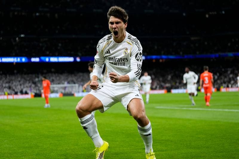 Football. La Liga. Real Madrid - Real Sociedad. 14.02.2026