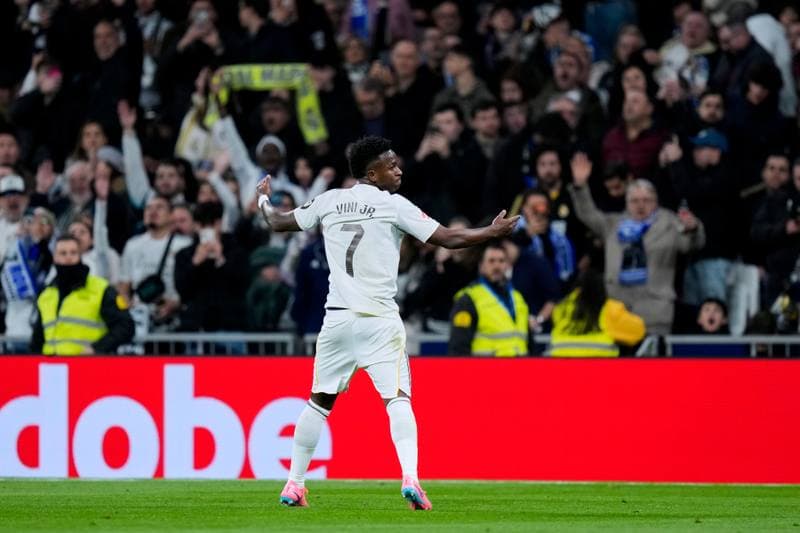 Football. La Liga. Real Madrid - Real Sociedad. 14.02.2026