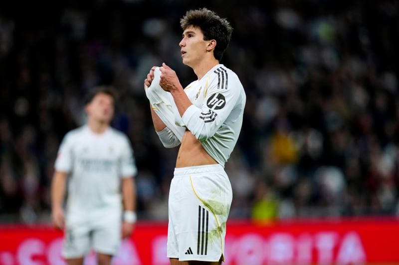 Football. La Liga. Real Madrid - Real Sociedad. 14.02.2026