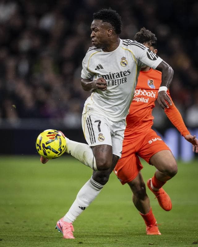 Football. LaLiga. Real Madrid - Real Sociedad. 14.02.2026