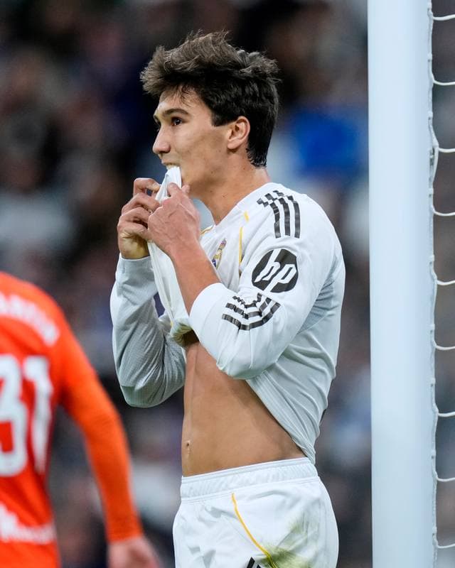Football. La Liga. Real Madrid - Real Sociedad. 14.02.2026