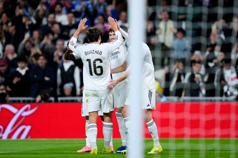 Football. La Liga. Real Madrid - Real Sociedad. 14.02.2026