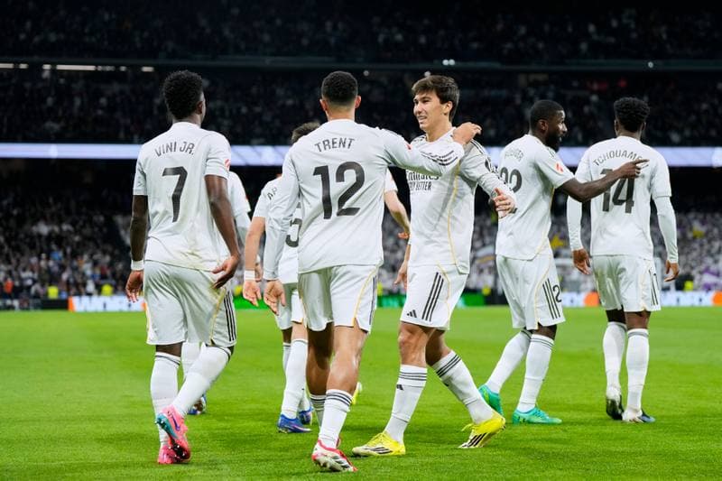 Football. La Liga. Real Madrid - Real Sociedad. 14.02.2026