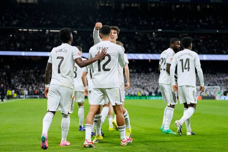 Football. La Liga. Real Madrid - Real Sociedad. 14.02.2026