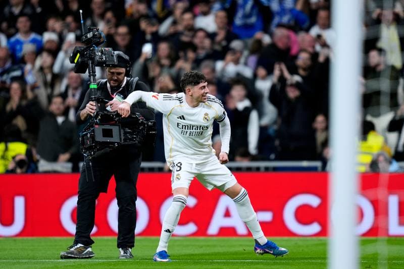 Football. La Liga. Real Madrid - Real Sociedad. 14.02.2026