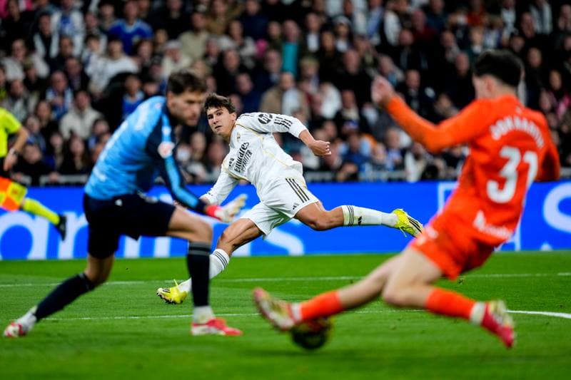 Football. La Liga. Real Madrid - Real Sociedad. 14.02.2026