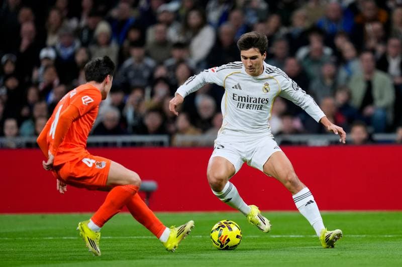 Football. La Liga. Real Madrid - Real Sociedad. 14.02.2026