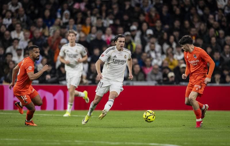 Football. LaLiga. Real Madrid - Real Sociedad. 14.02.2026