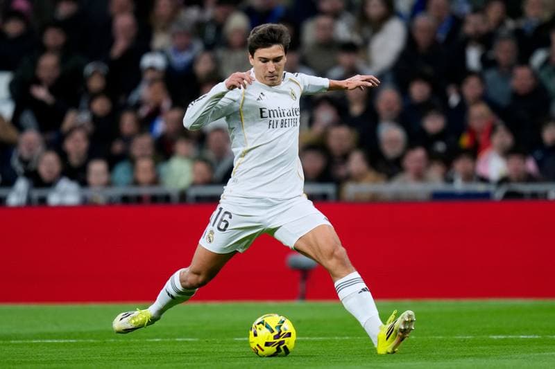 Football. La Liga. Real Madrid - Real Sociedad. 14.02.2026
