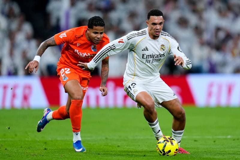Football. La Liga. Real Madrid - Real Sociedad. 14.02.2026