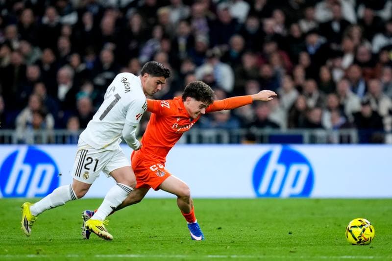 Football. La Liga. Real Madrid - Real Sociedad. 14.02.2026