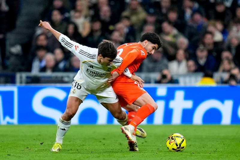 Football. La Liga. Real Madrid - Real Sociedad. 14.02.2026