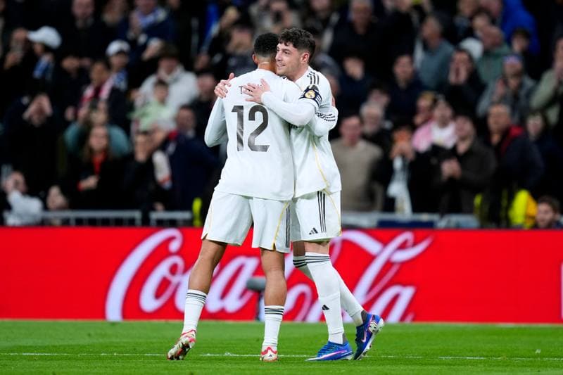 Football. La Liga. Real Madrid - Real Sociedad. 14.02.2026