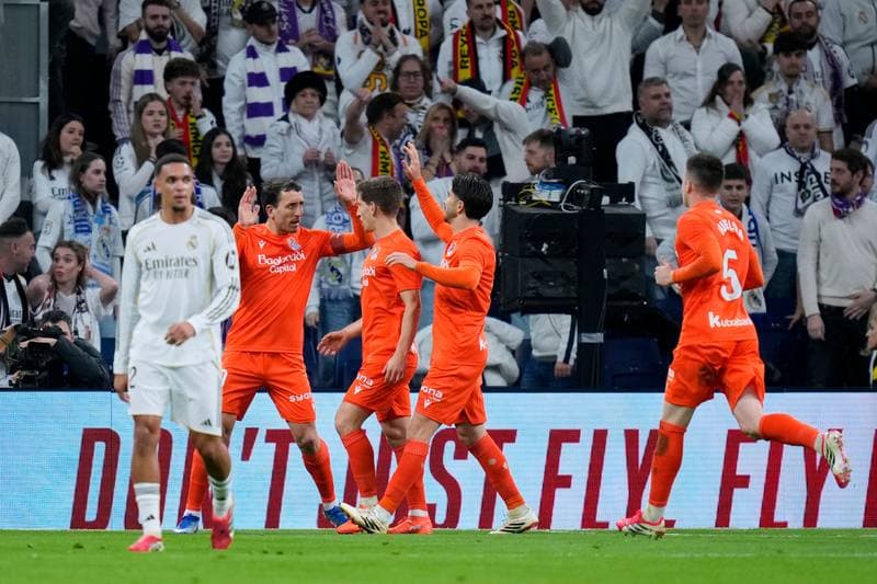 Football. La Liga. Real Madrid - Real Sociedad. 14.02.2026