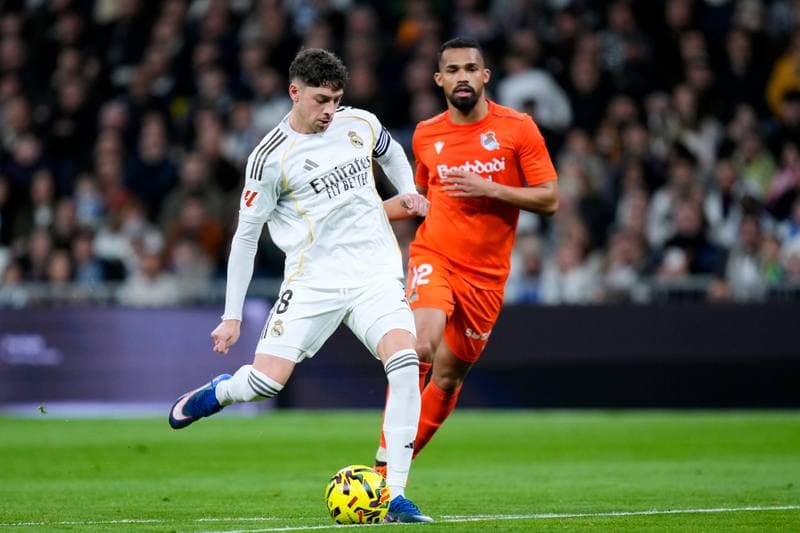 Football. La Liga. Real Madrid - Real Sociedad. 14.02.2026