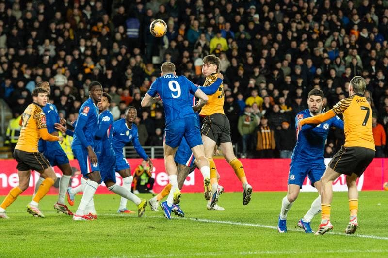 Football. Emirates FA Cup. Hull City - Chelsea. 13.02.2026
