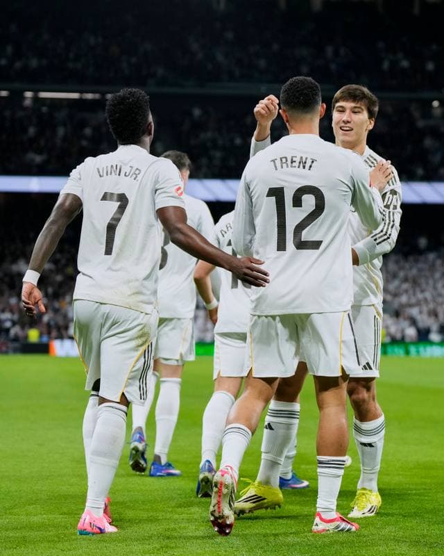 Football. La Liga. Real Madrid - Real Sociedad. 14.02.2026