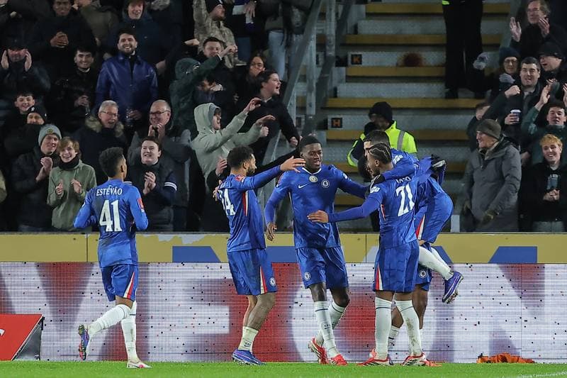 Football. Emirates FA Cup. Hull City - Chelsea. 13.02.2026