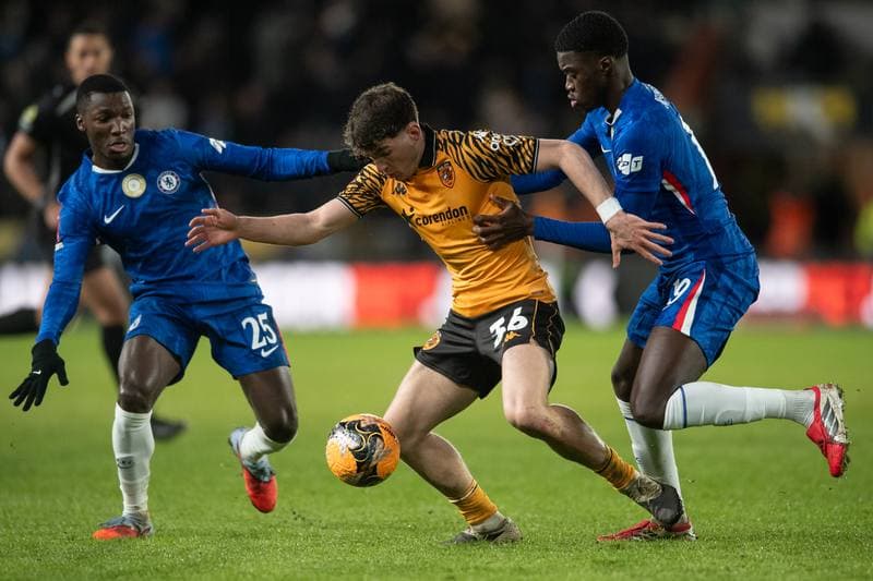 Football. Emirates FA Cup. Hull City - Chelsea. 13.02.2026