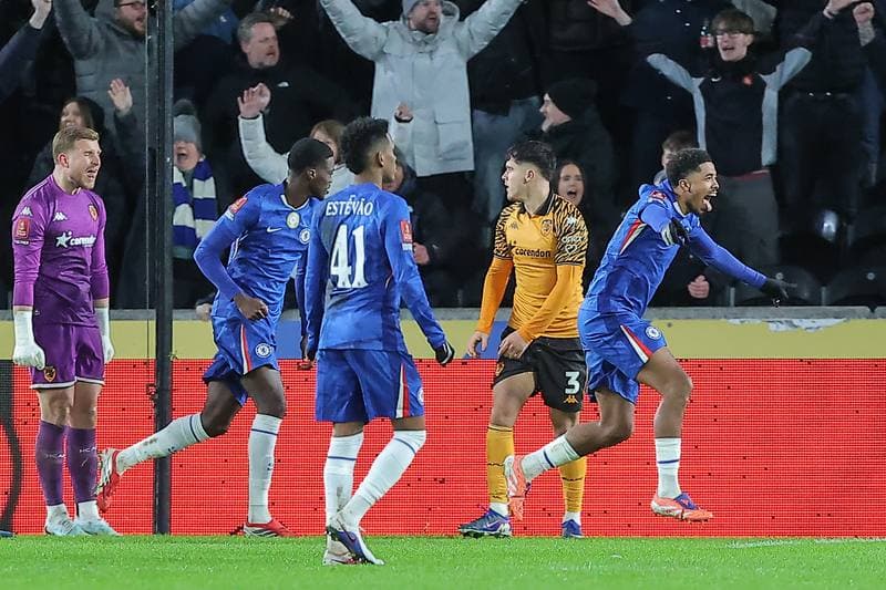 Football. Emirates FA Cup. Hull City - Chelsea. 13.02.2026