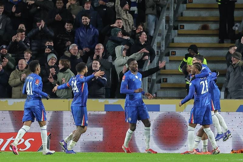 Football. Emirates FA Cup. Hull City - Chelsea. 13.02.2026