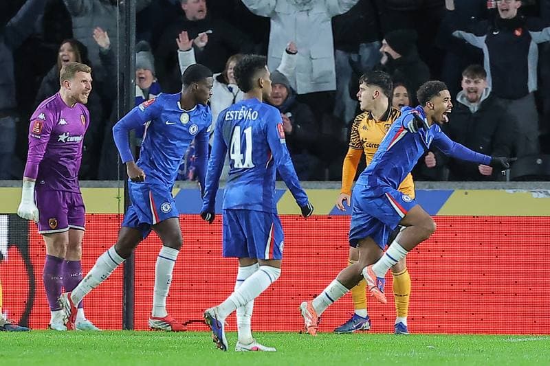 Football. Emirates FA Cup. Hull City - Chelsea. 13.02.2026