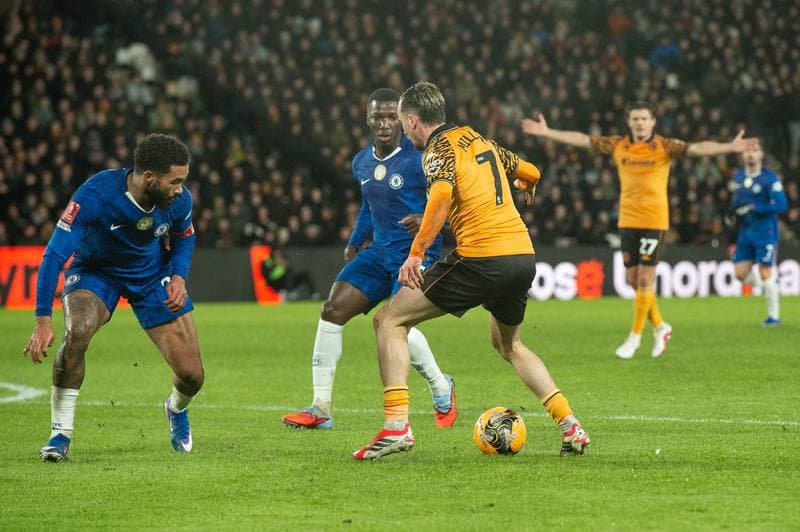 Football. Emirates FA Cup. Hull City - Chelsea. 13.02.2026