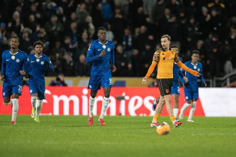 Football. Emirates FA Cup. Hull City - Chelsea. 13.02.2026
