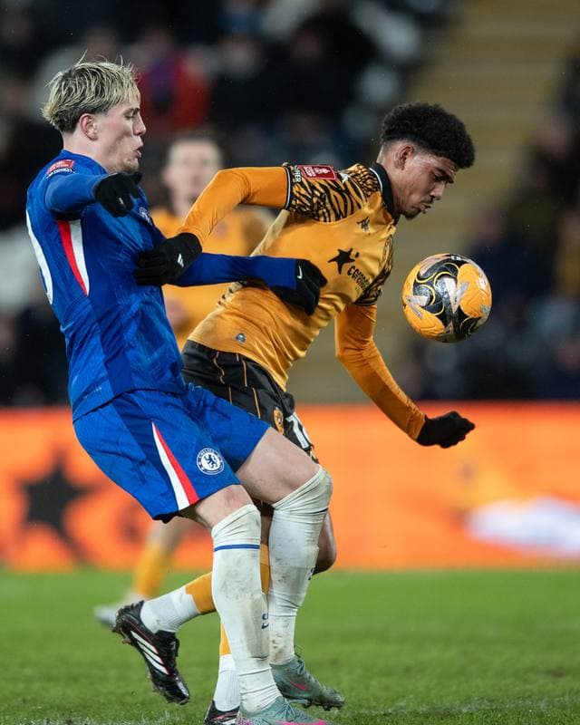 Football. Emirates FA Cup. Hull City - Chelsea. 13.02.2026