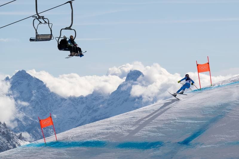 Alpine Skiing. 2026 Winter Olympics. Day 2. 08.02.2026